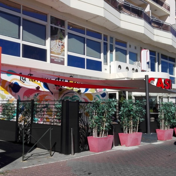 - Terrasse du casino avant réalisation de la salle fumeurs Palavas (34).