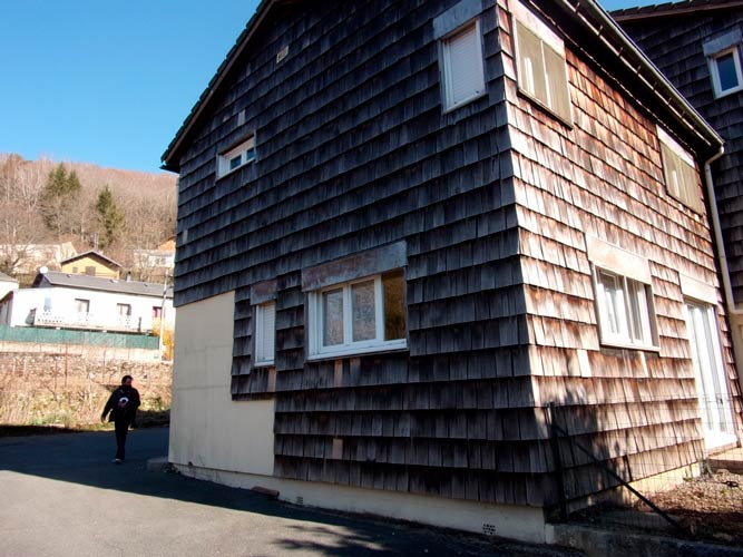 Delt Architecure DPLG Réhabilitation façades locatifs social Fraîsse sur Agout 34 Bailleur Hérault Habitat