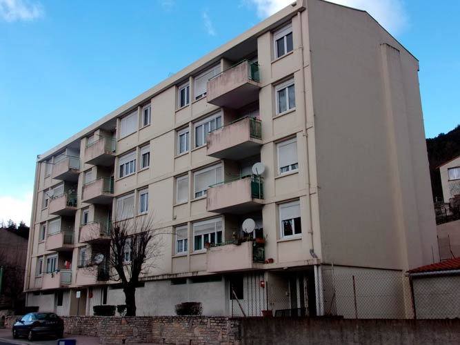 Delt Architecture Réhabilitation façades ITE locatifs social Saint Pons de Thomières Hérault Habitat